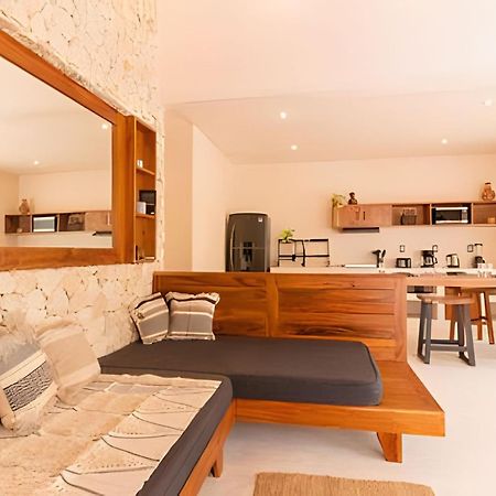 Casa De Piedra - Departamentos Bacalar- Leilighet Eksteriør bilde