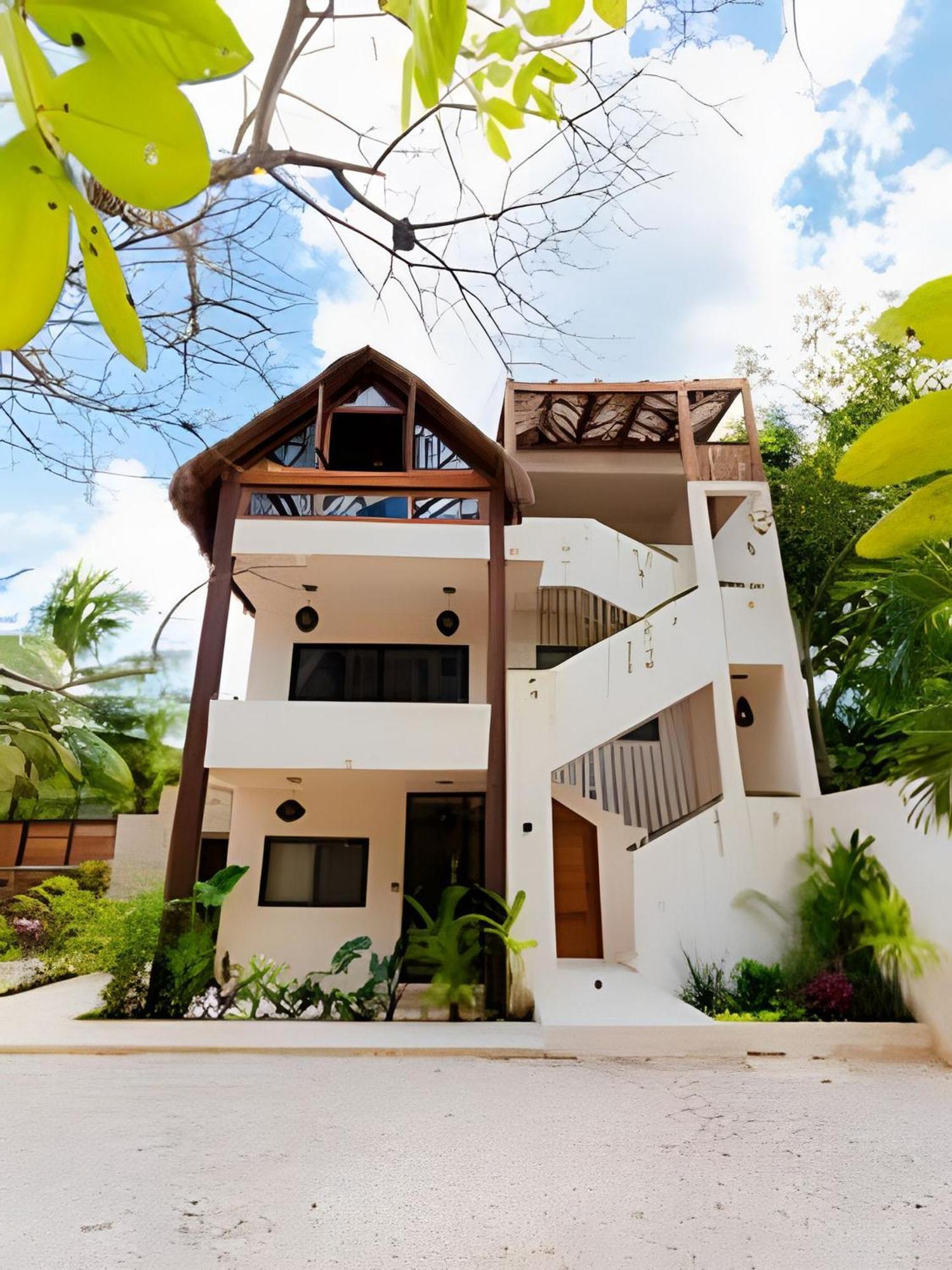 Casa De Piedra - Departamentos Bacalar- Leilighet Eksteriør bilde