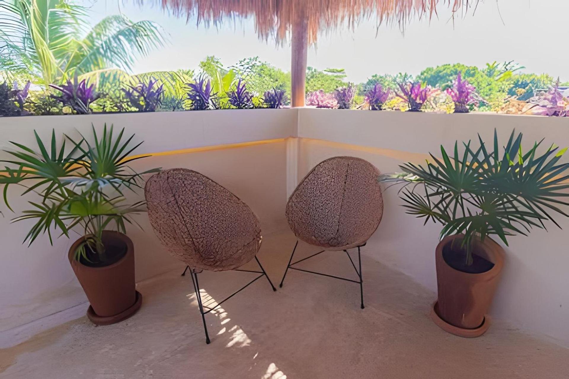 Casa De Piedra - Departamentos Bacalar- Leilighet Eksteriør bilde
