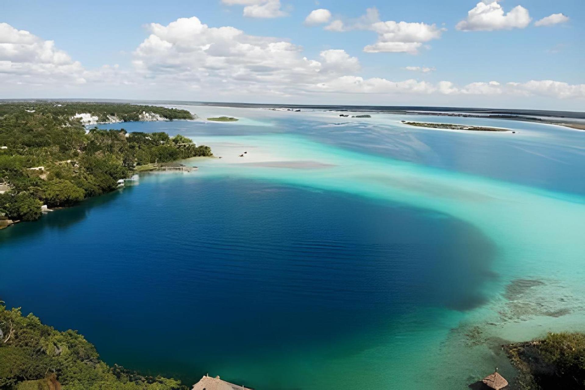 Casa De Piedra - Departamentos Bacalar- Leilighet Eksteriør bilde