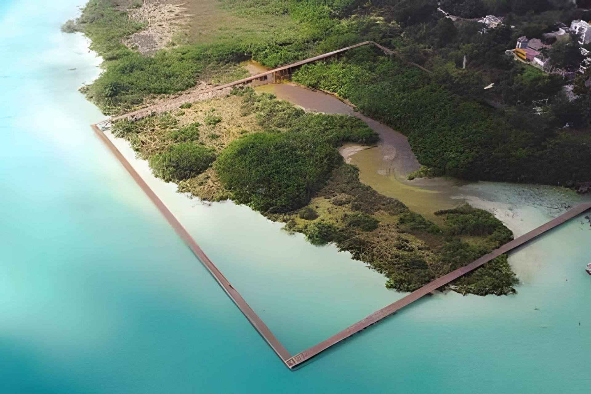 Casa De Piedra - Departamentos Bacalar- Leilighet Eksteriør bilde