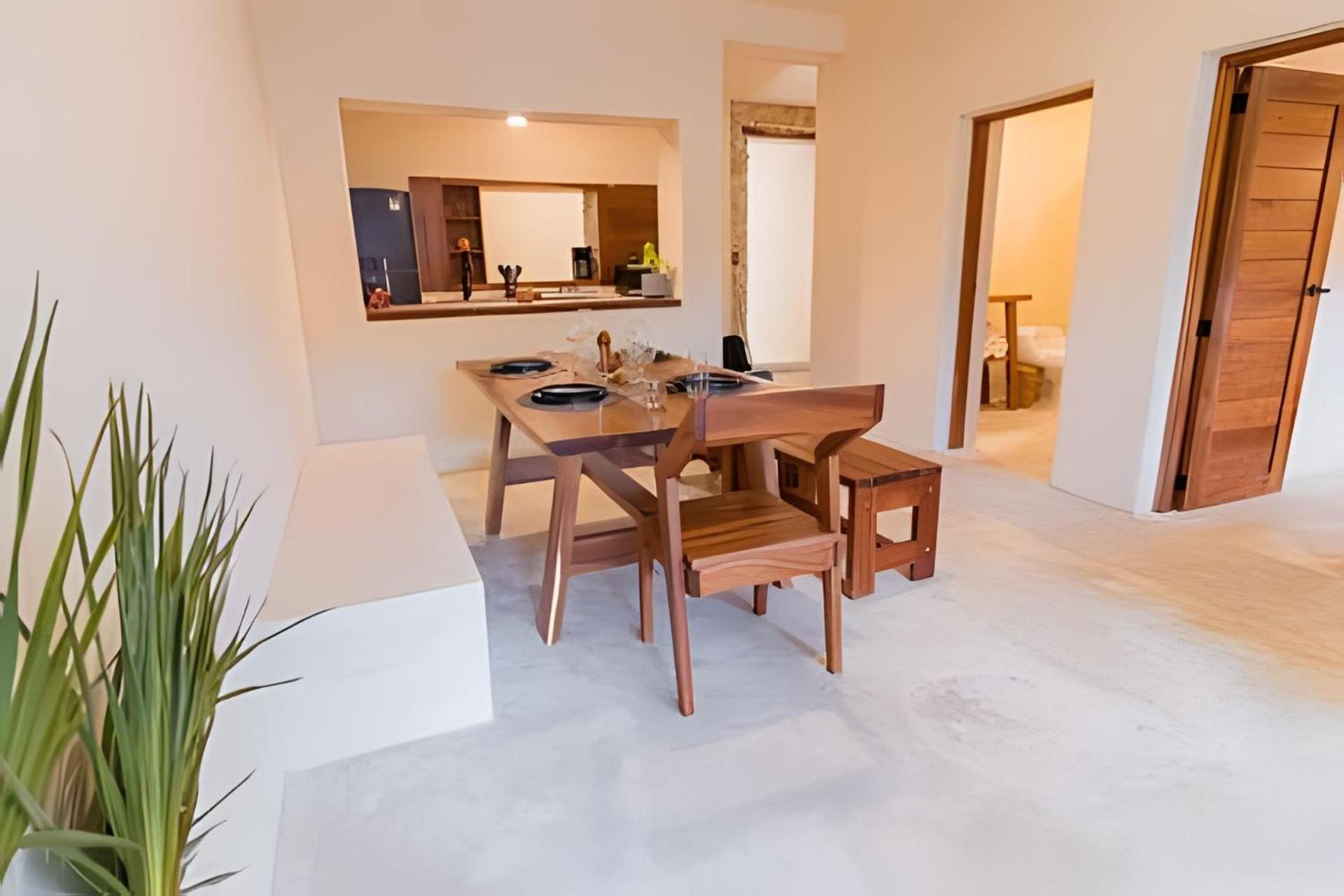 Casa De Piedra - Departamentos Bacalar- Leilighet Eksteriør bilde